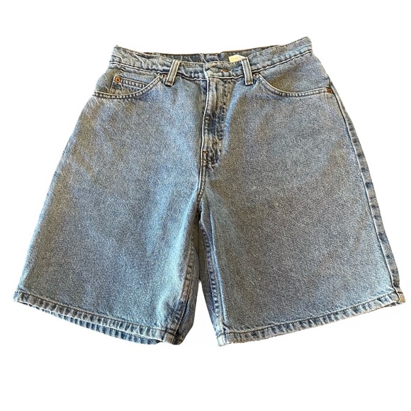 Levi's Pants - 90s Vintage Levi's 550 High Rise Light Blue Denim Shorts Classic Fit